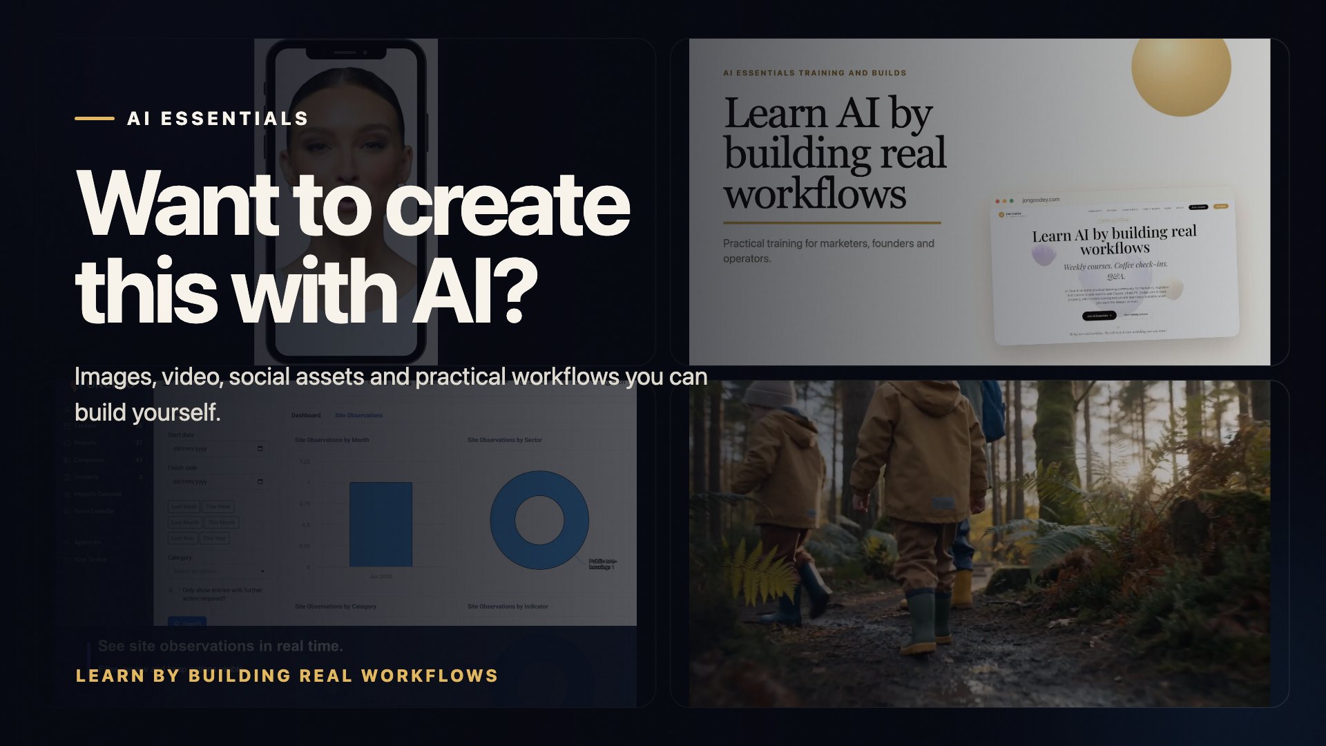 AI Essentials showreel preview